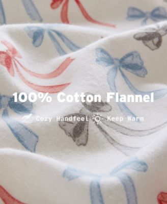 Intelligent Design Novelty Printed Flannel 3-Pc. Sheet Set, Twin XL