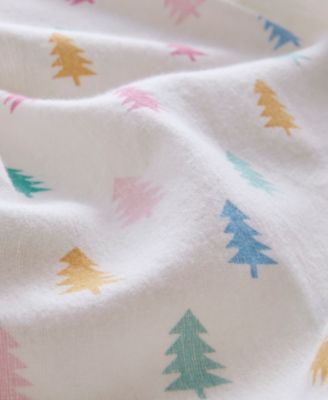 Novelty Printed Flannel 3-Pc. Sheet Set, Twin