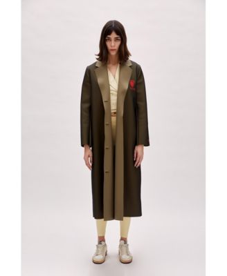 Women's Virgin Wool-Blend Coat