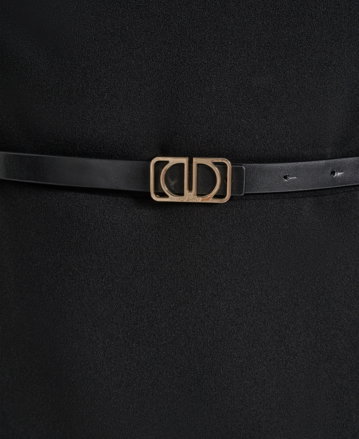 Dkny Women's 3/4 Sleeve Asymmetric Neck Sheath Dress