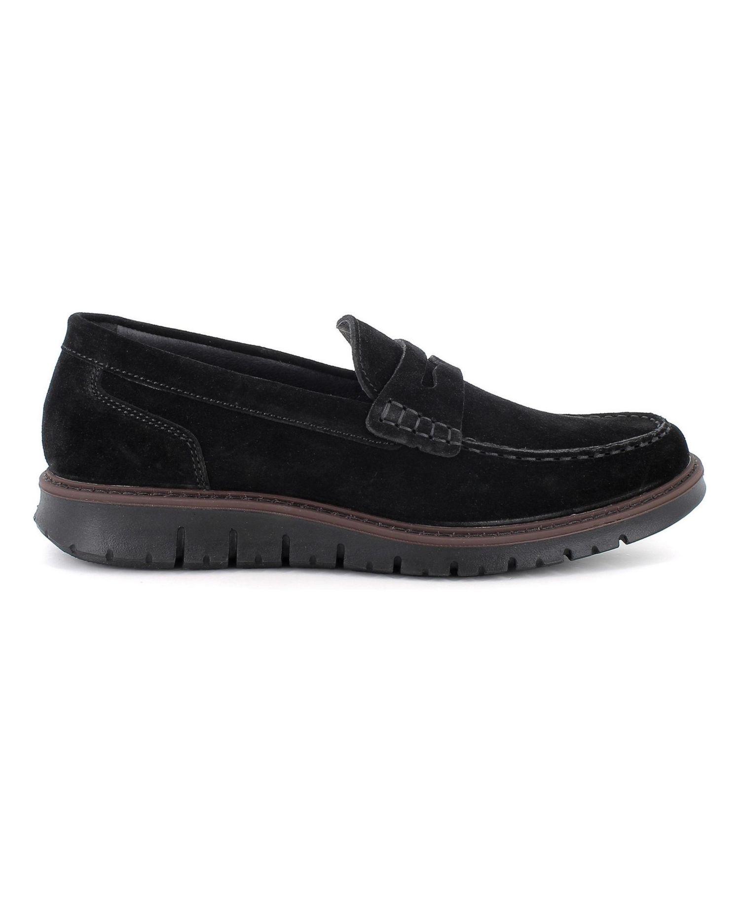 Men’s Mateo Made in Italy Suede Penny Loafers