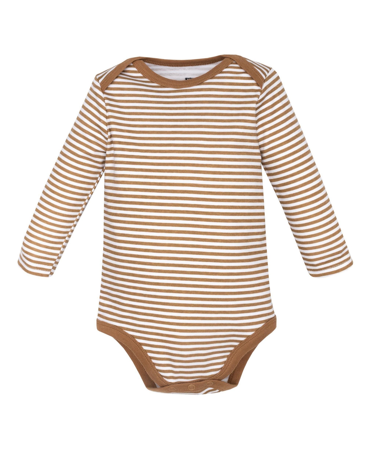 Hudson Baby Baby Boys Hudson Cotton Long-Sleeve Bodysuits 5-Pack, Handsome Like Daddy, 9-12 Months