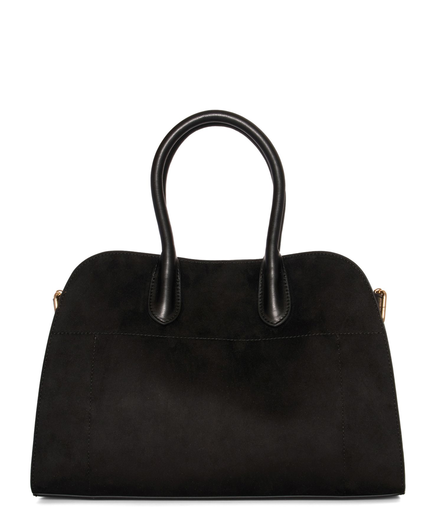 Женская сумка LIKE DREAMS Aurora Top Handle Suede Tassel Medium Satchel, цвет: Чёрный — фото 2