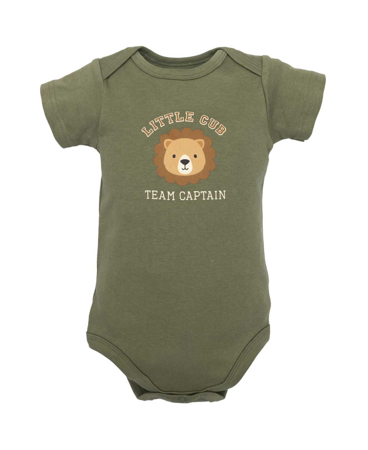 Hudson Baby Boys Cotton Layette Set, Tough Guy Lion, 9-12 Months