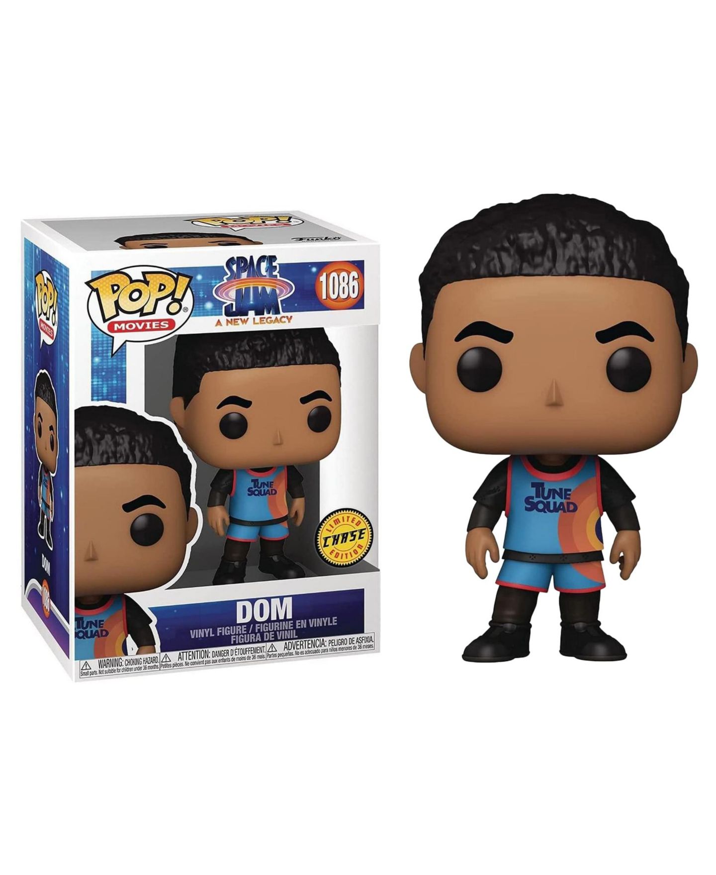 Детская фигурка Funko Pop! Space Jam Dom Chase 3 ¾" Vinyl, от 6 лет — фото 1