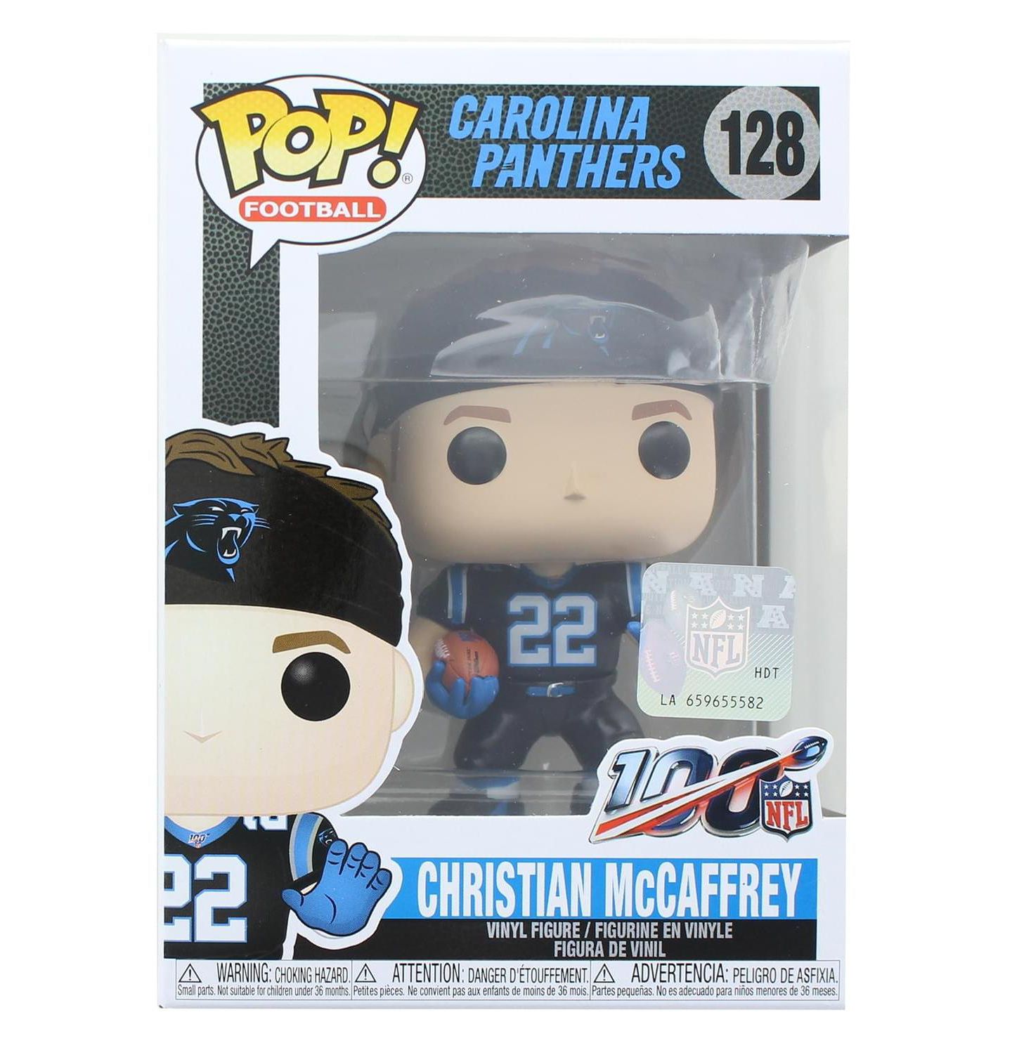 Детская фигурка Funko Pop! Carolina Panthers Christian McCaffrey 3.75" Action Figure — фото 1