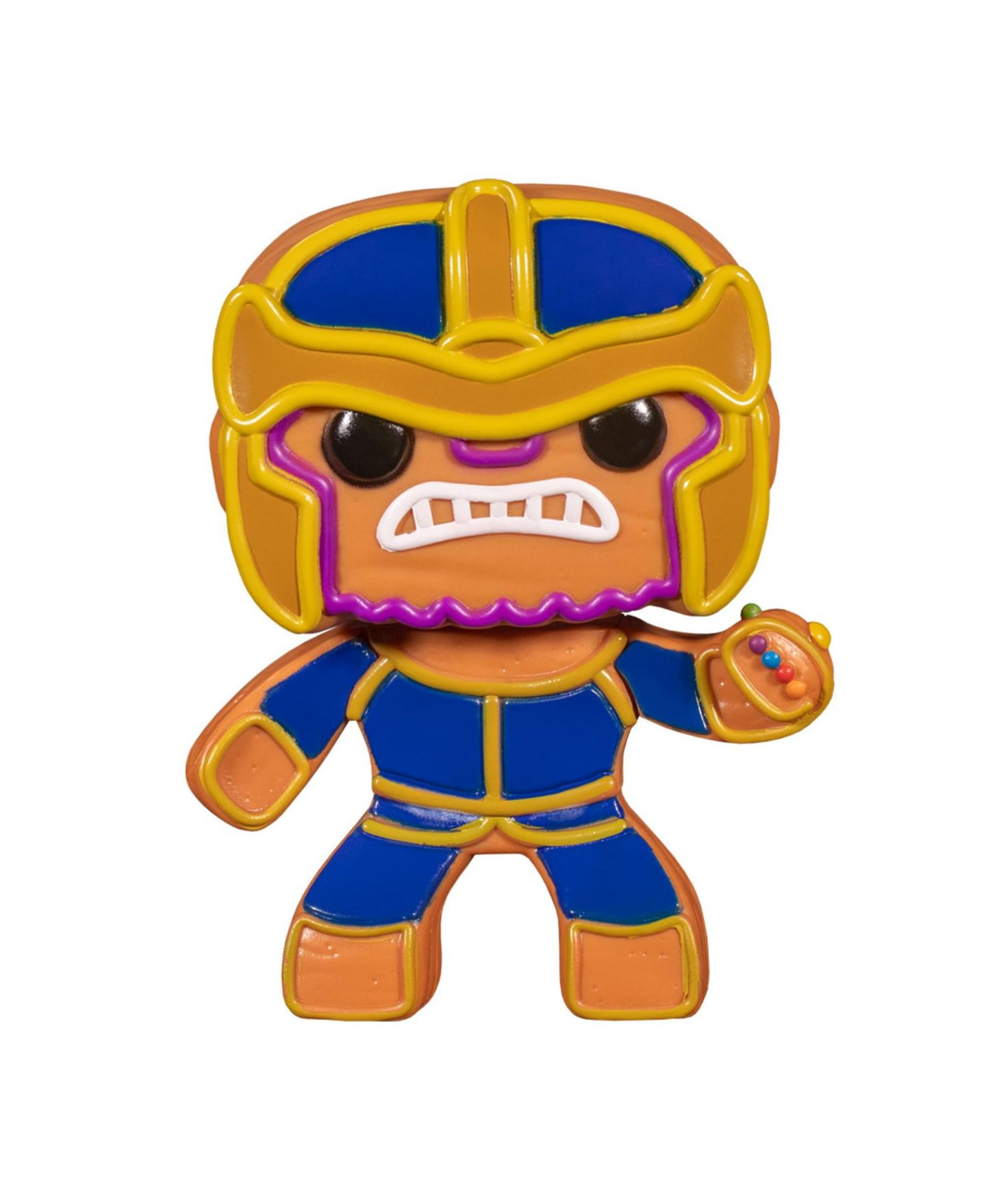 Детская фигурка Funko Pop! Marvel Gingerbread Thanos 3.75" Vinyl Figure, Ages 3+ — фото 3