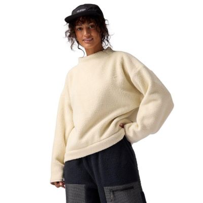 Women's Wander Pile-Fleece Mock-Neck Top Pullover Fleece