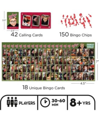 Christmas Story Family Bingo
