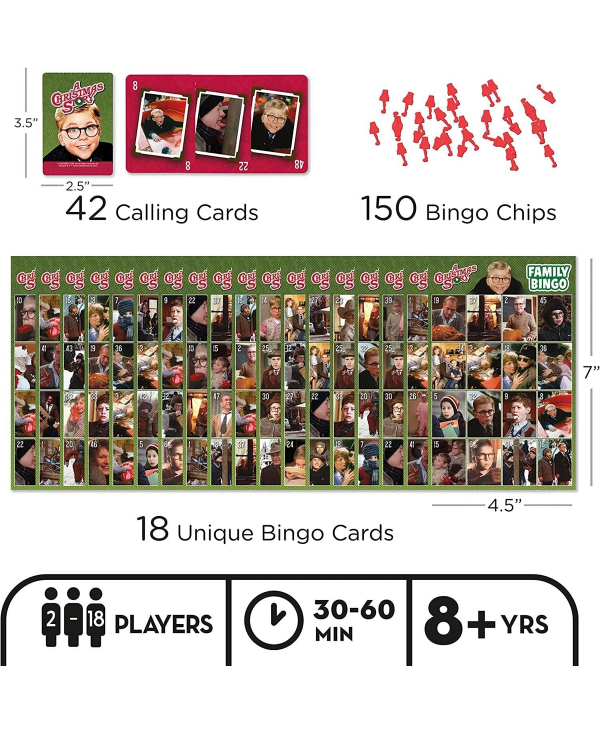 Nmr DistributionA Christmas Story Family Bingo