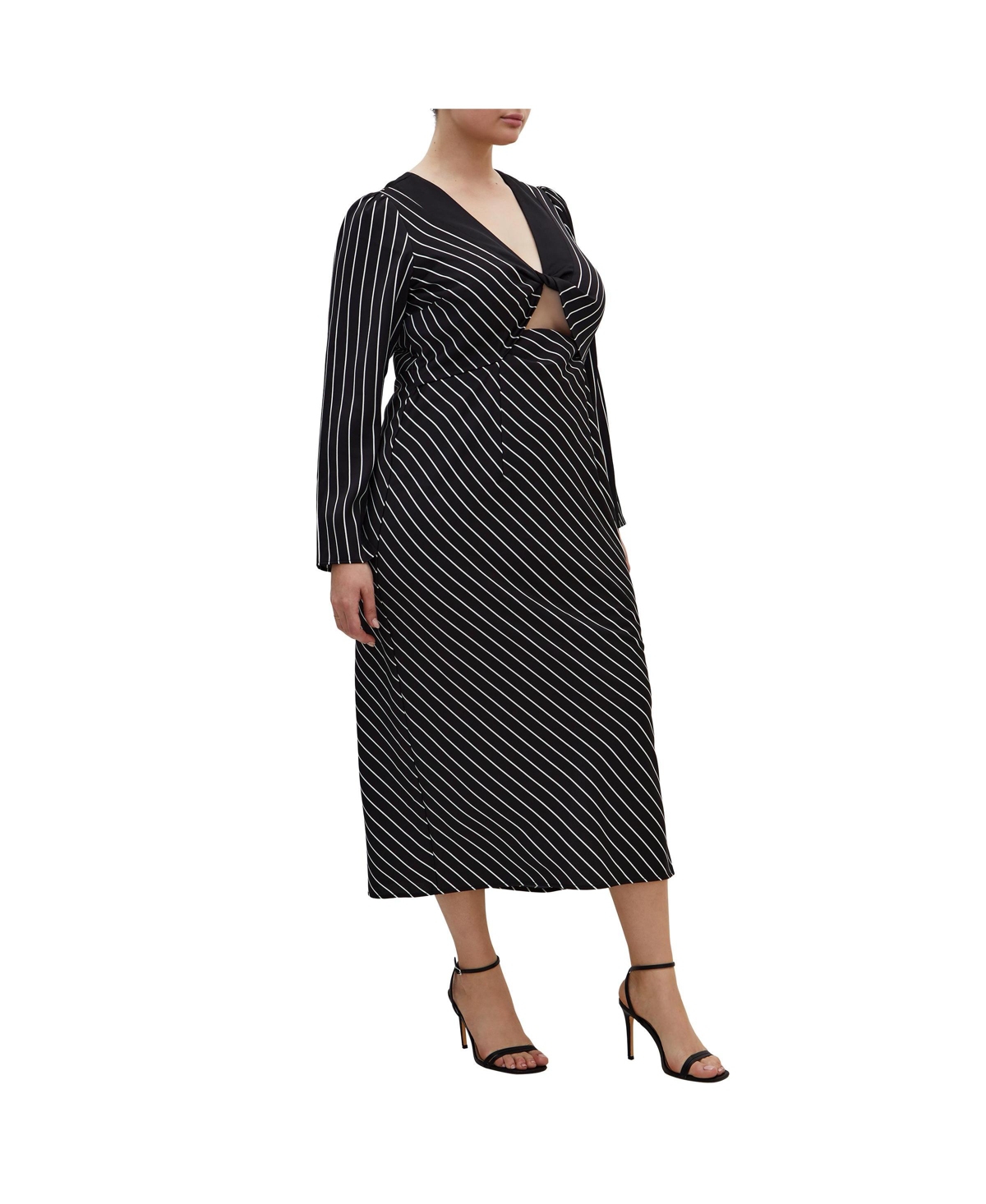 City Chic Women's Enya Border Dress