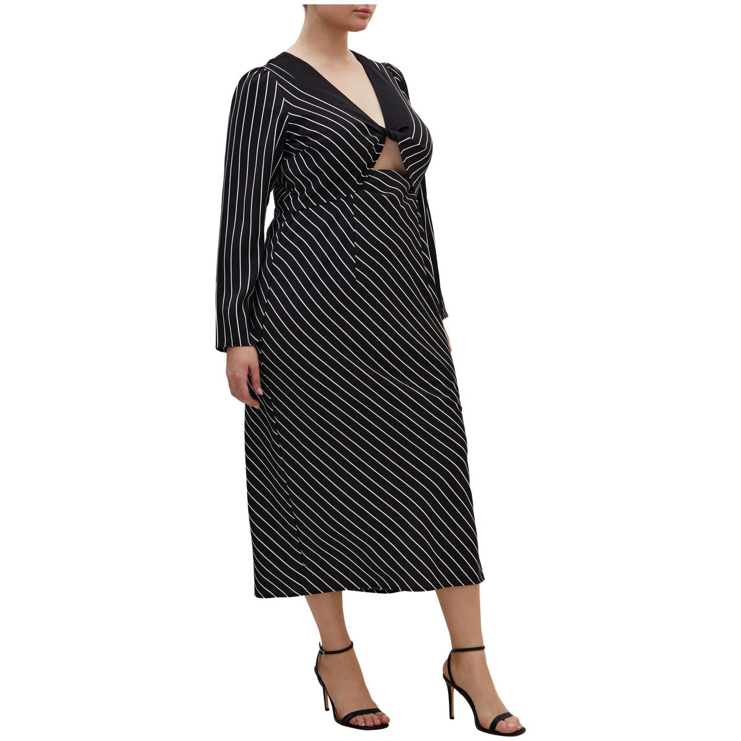 Plus Size Enya Border Dress