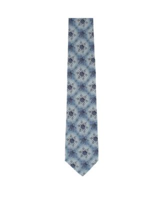 Big & Tall Clarence The Classy Snowflake Silk Holiday Necktie