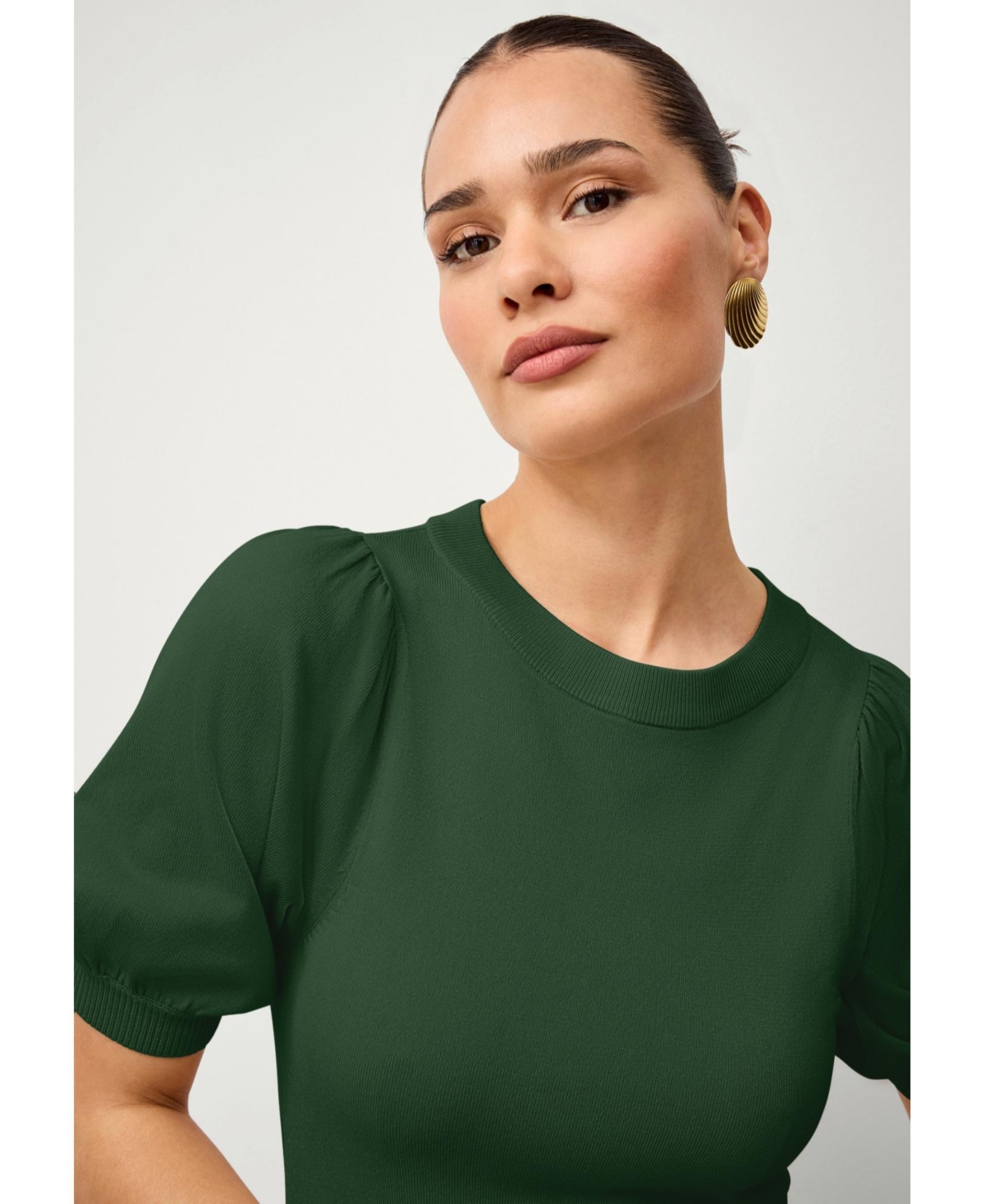 ellos Women's Fine Knit Midi Sweater Dress