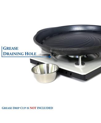 - Stovetop Korean BBQ Non-Stick Grill Pan / Black