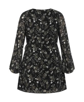 Plus Size Emmie Print Dress