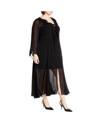 Plus Size Vamp Maxi Dress