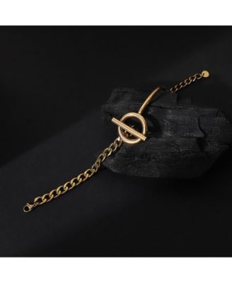 Women's The Interlock-Bar Chain Bracelet - California Gold