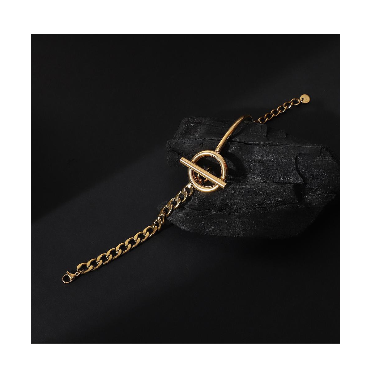 Women's The Interlock-Bar Chain Bracelet - California Gold