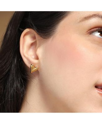 Women's The Danity-Amore Stud Earrings - California Gold