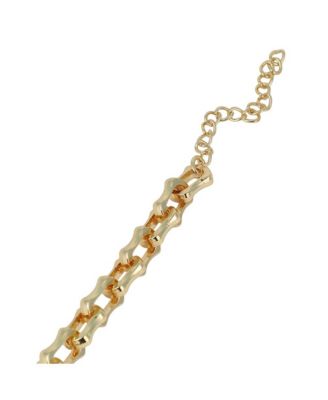 Women's The Bracket-Link Chain Bracelet - California Gold