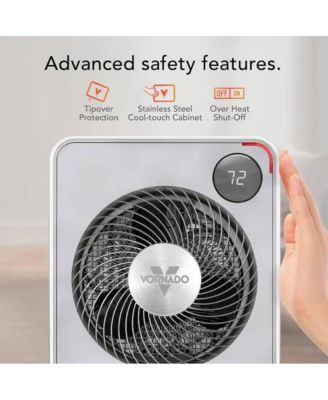 Whole Room Space Heater with Auto Climate Control - White