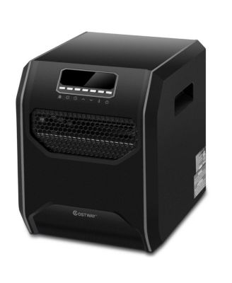 12 H Timer LED Remote Control Portable Electric Space Heater