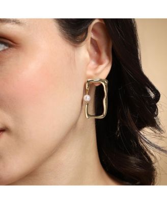 Women's The Cadre Drop Earrings - California Gold