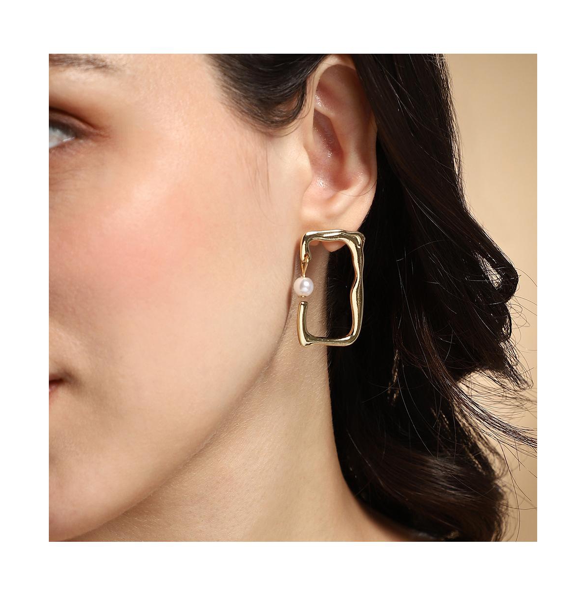 Women's The Cadre Drop Earrings - California Gold