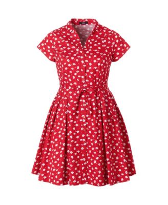 Women's Plus Size Sandy Shirtwaist Dress