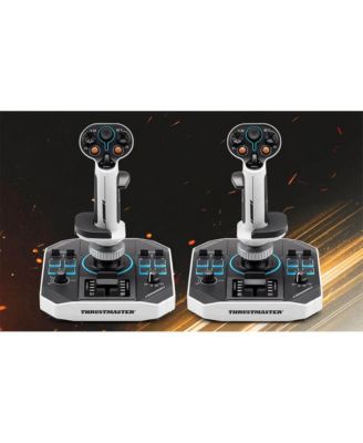 SOL-R Dual Flightstick Space Simulation Controller Set for PC