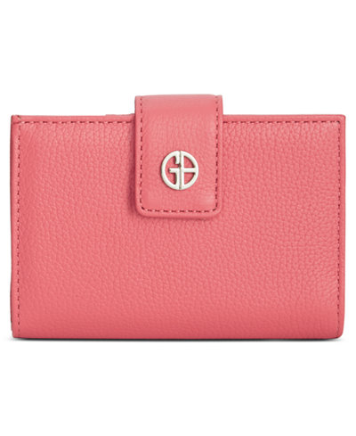 Giani Bernini Wallet, Softy Leather Wallet - Handbags & Accessories ...