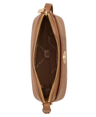 Dome Zip Top Detachable Card Case Crossbody Bag