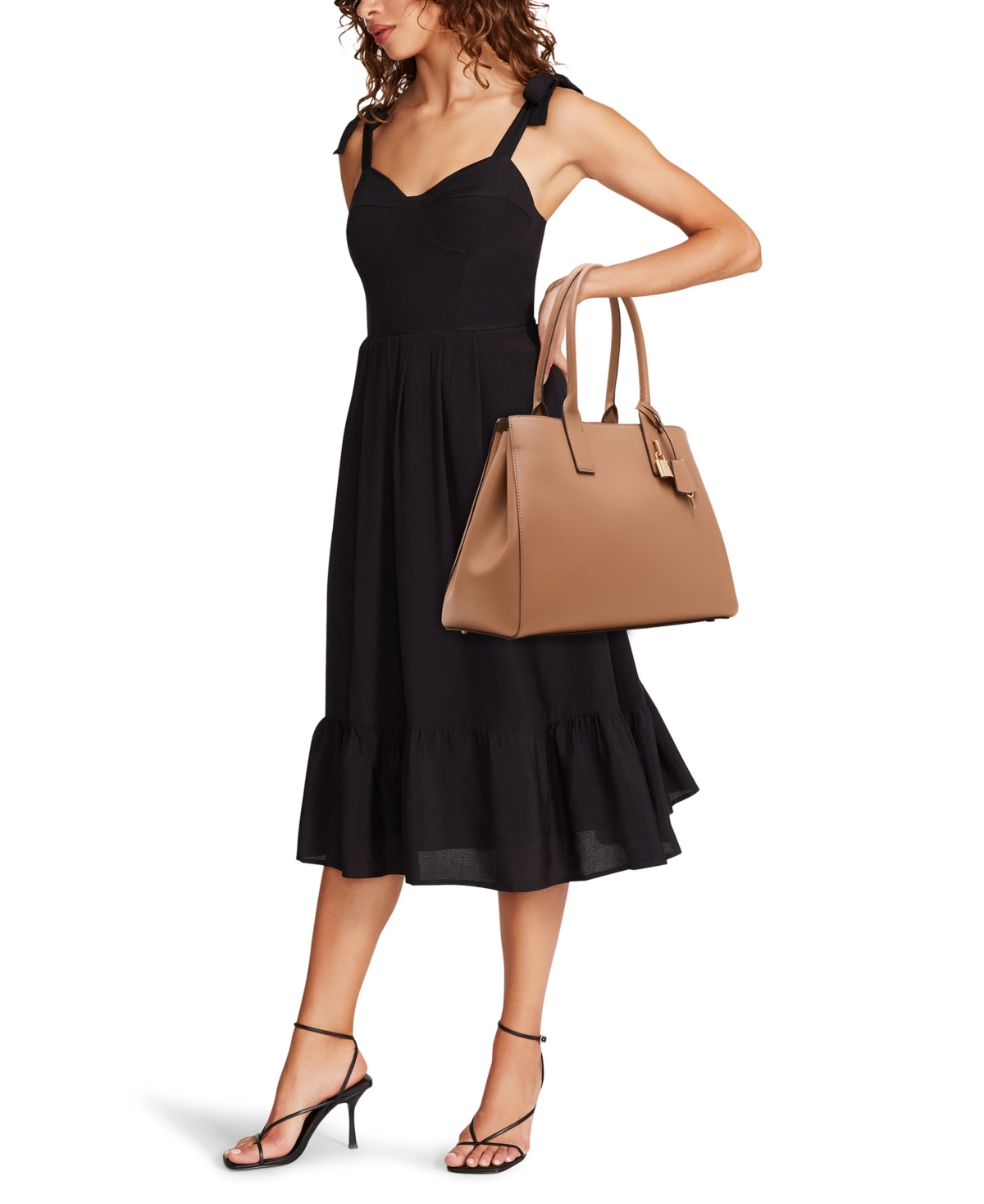 Anne Klein 3 Piece Work Tote Bag Gift Set In Brown