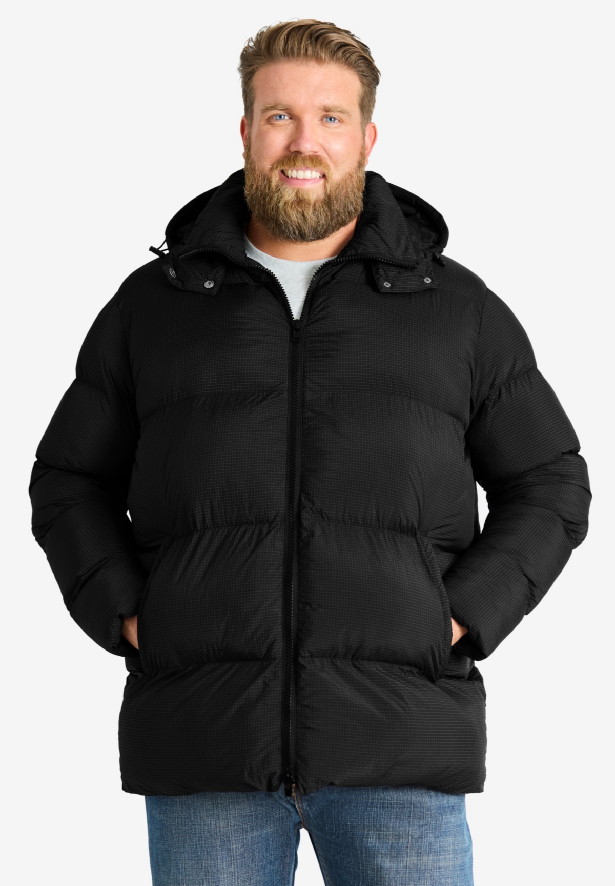 KingSize Big & Tall Hipster Quilted Puffer