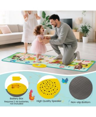 Kids Musical Mat Indoor Outdoor Animal Farm Piano