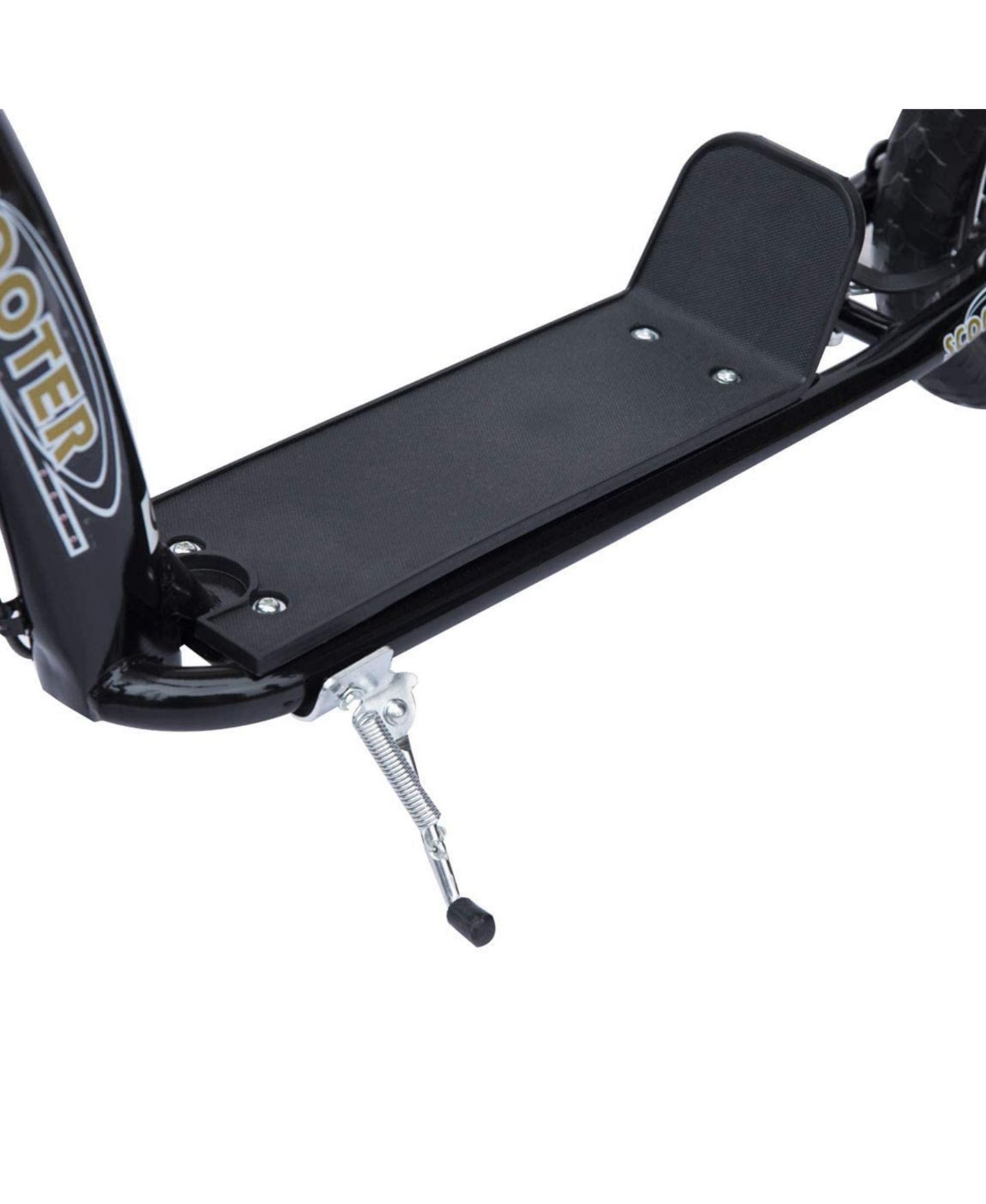 Детская игрушка HOMCOM Large-Wheel Kick Scooter with Adjustable Height Handlebar, 110 lbs. Capacity, Ages 5-12, цвет: Чёрный — фото 9
