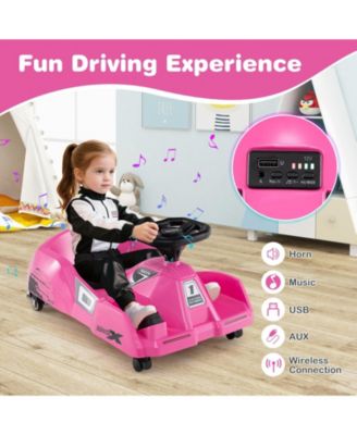 12V Electric Cleaning Go Kart with Detachable Mop and Remote Control