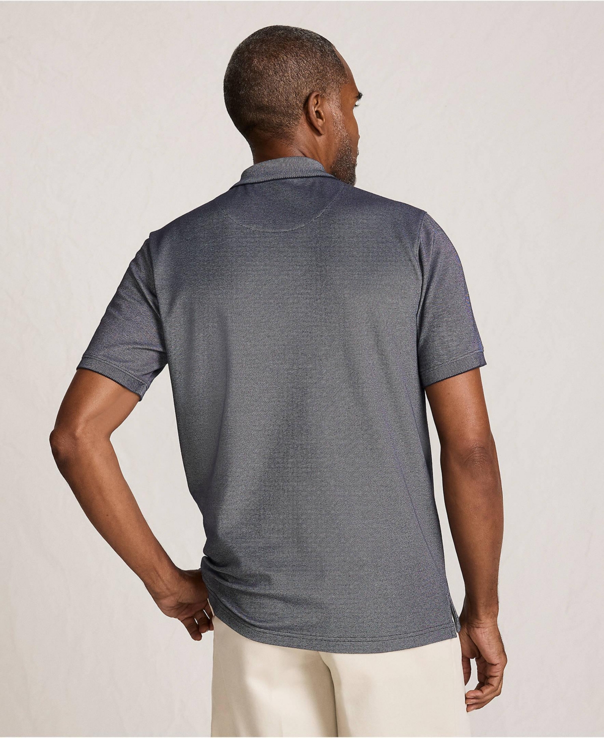 Lands' End Men's Short Sleeve Travel Kit Polo