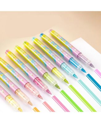 Anime Skin Tone Acrylic Paint Markers, 12 Water-Based Colors for Rock Painting, DIY Crafts, Coloring Books