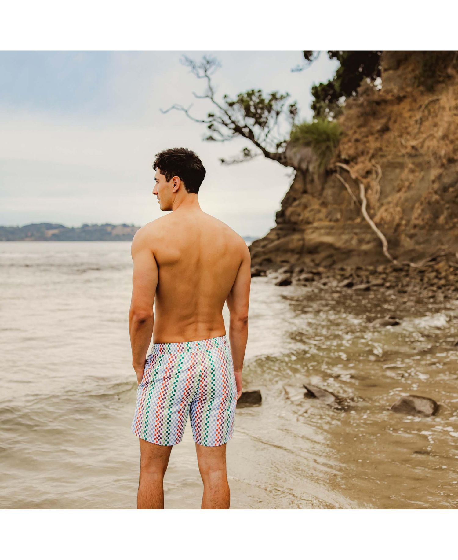 Men's Block Party Swim Short
