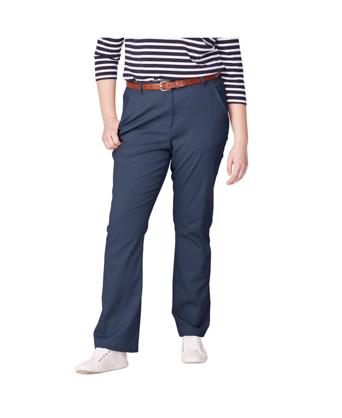 ellos Women's Classic Stretch Chino