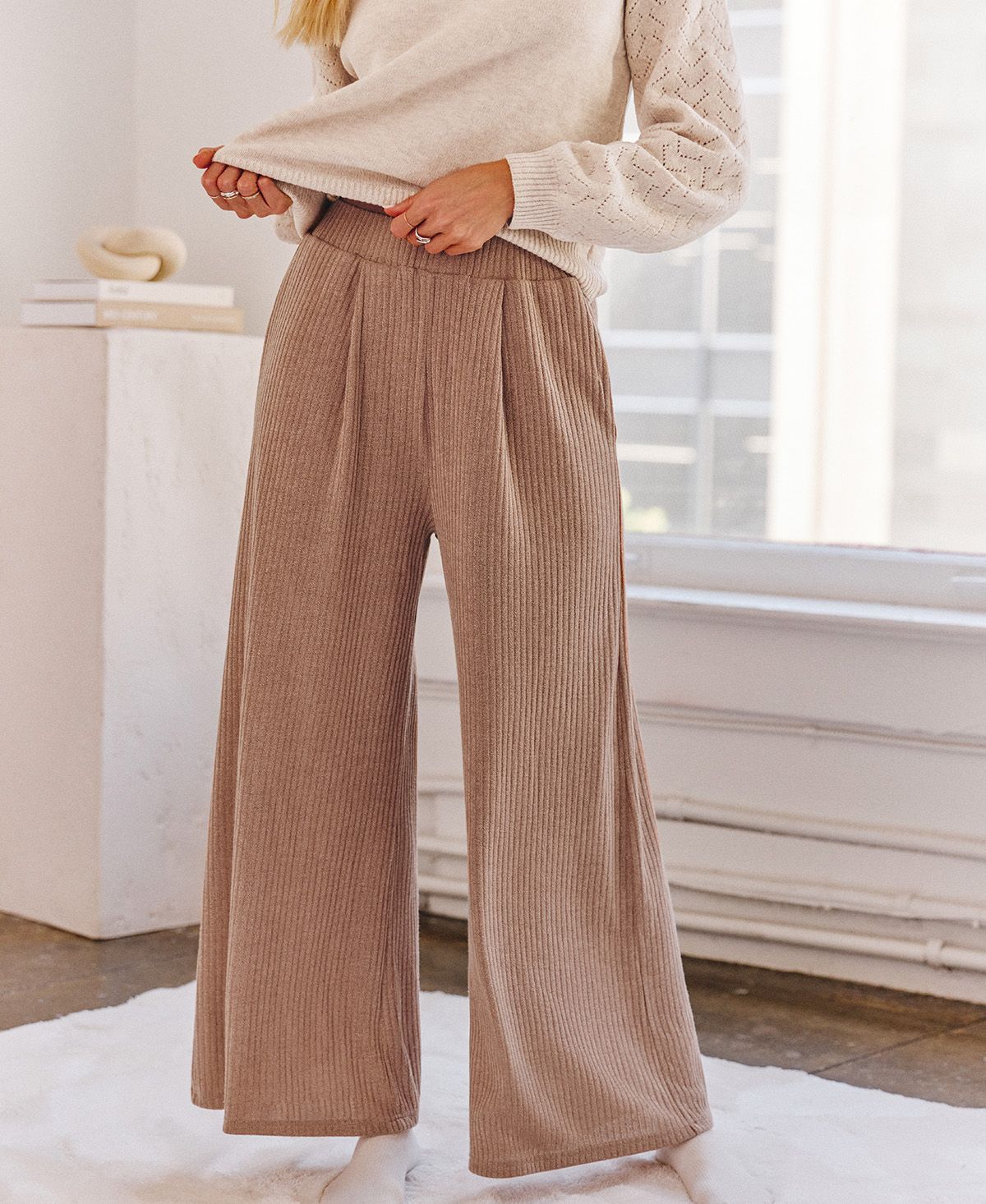 Cupshe Women's Treat Yourself Khaki Pants