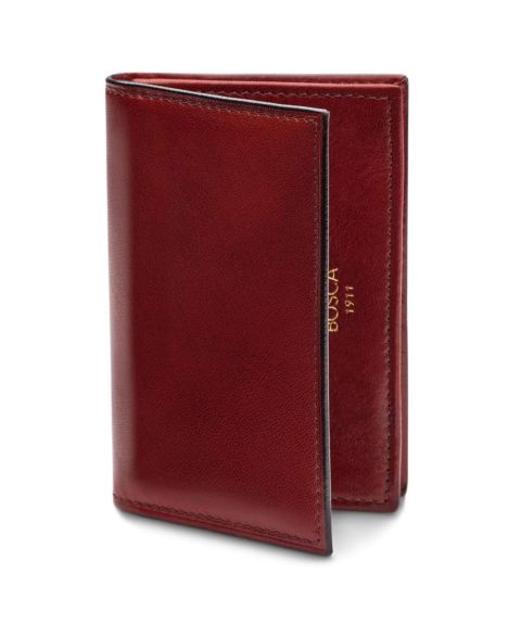 Мужской кошелёк Bosca Nappa Vitello Full Gusset 2 Pocket Card Case with ID