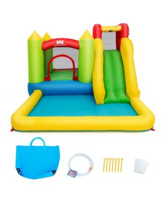 Inflatable Bounce House Water Slide Jump Bouncer without Blower