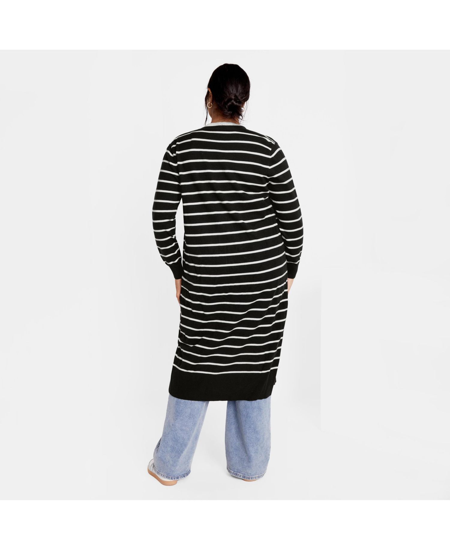 Plus Size Josie Stripe Cardigan