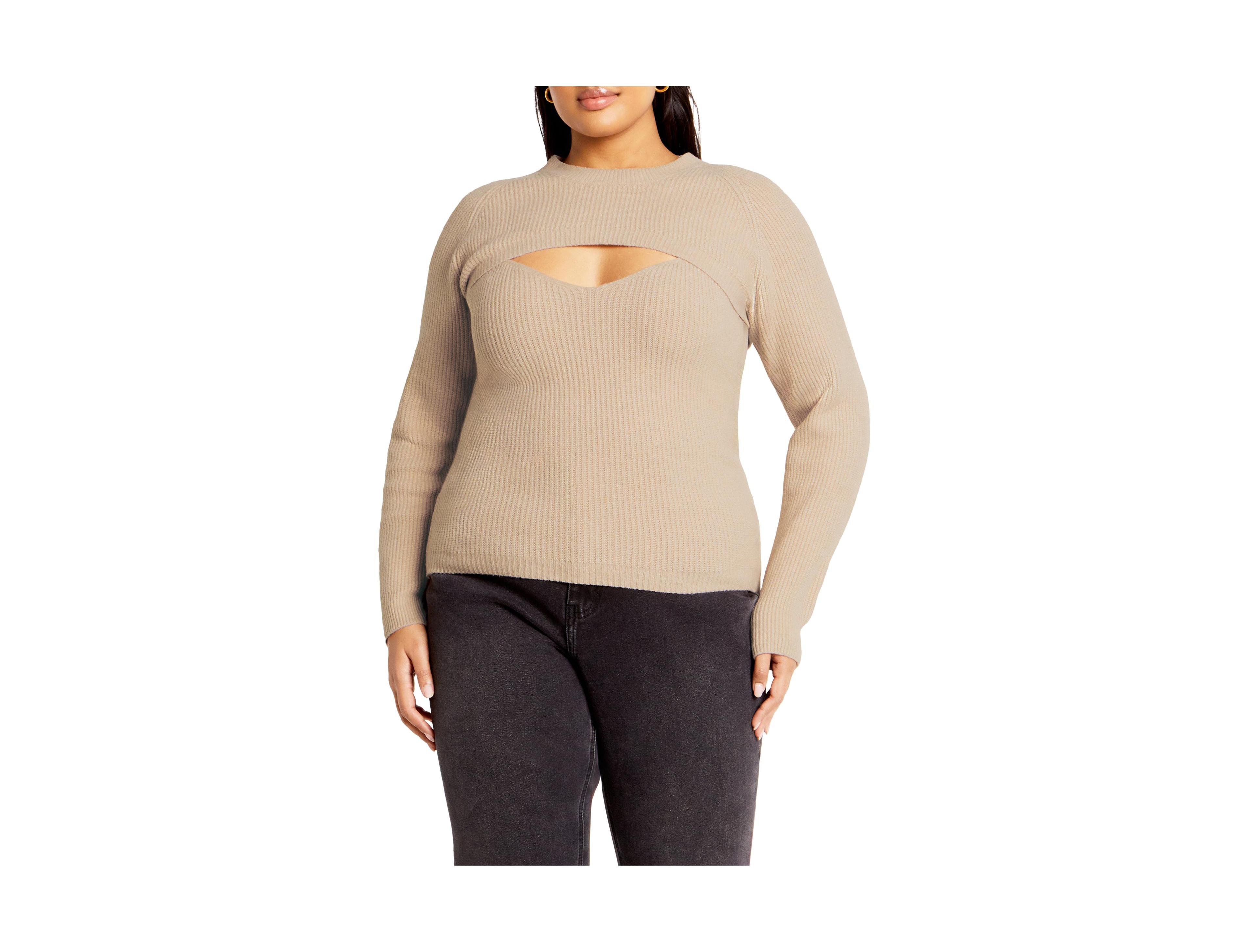 City Chic Plus Rina Sweater