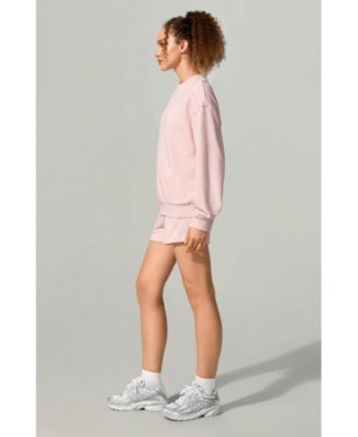 Women's SILKERRY Oversized Porchlight Balance Crew Pullover Sweatshirt