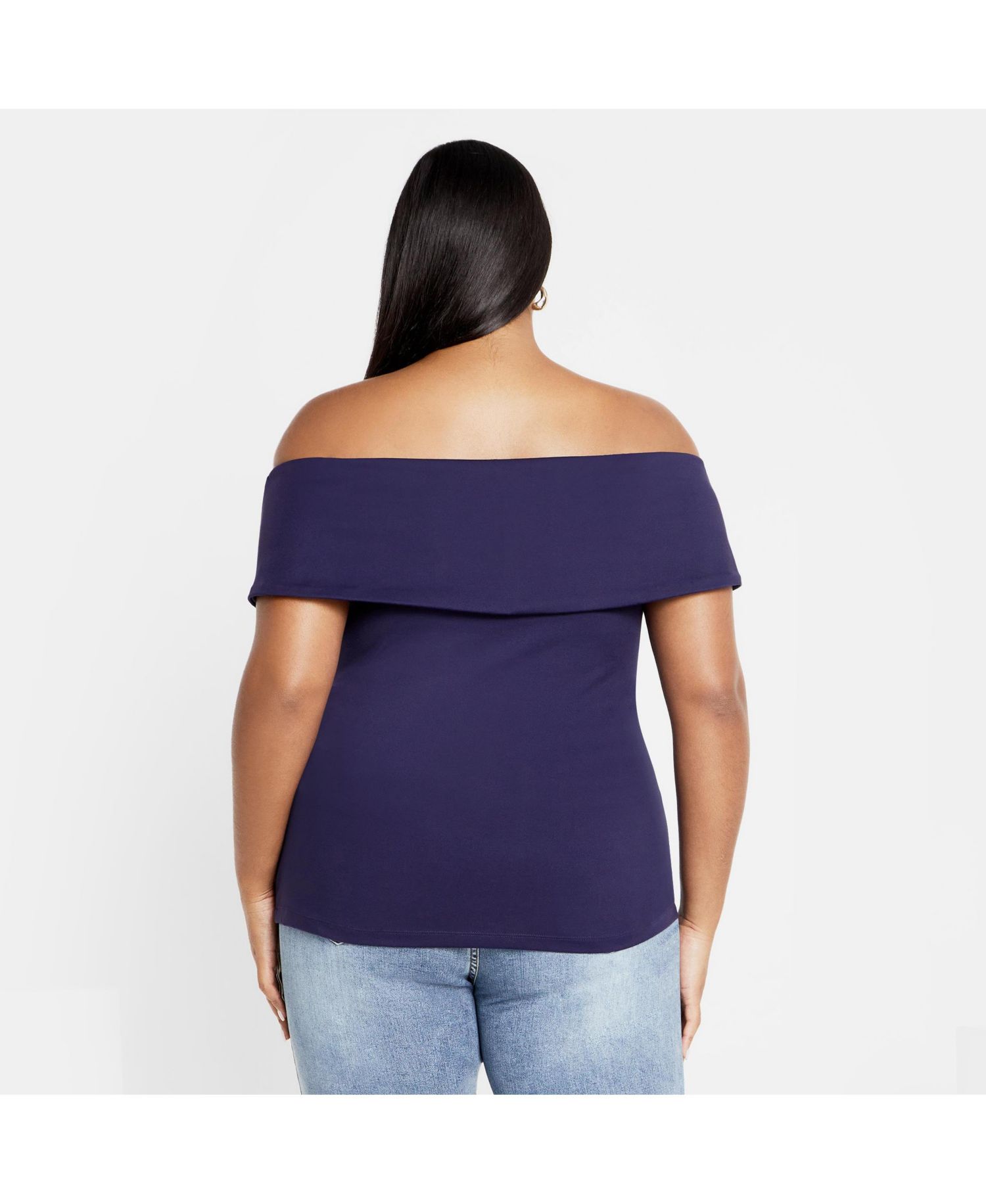 Plus Size Mischa Print Top
