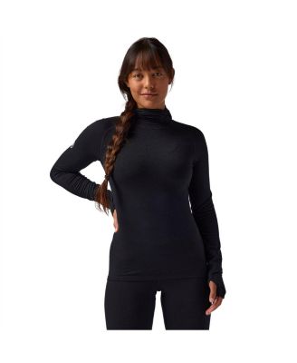 Women's Cedars RWS Merino Lt-Wt Baselayer Balaclava Top Lightweight Long Underwear Tops
